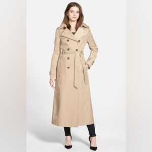 DKNY long trench coat, size S
